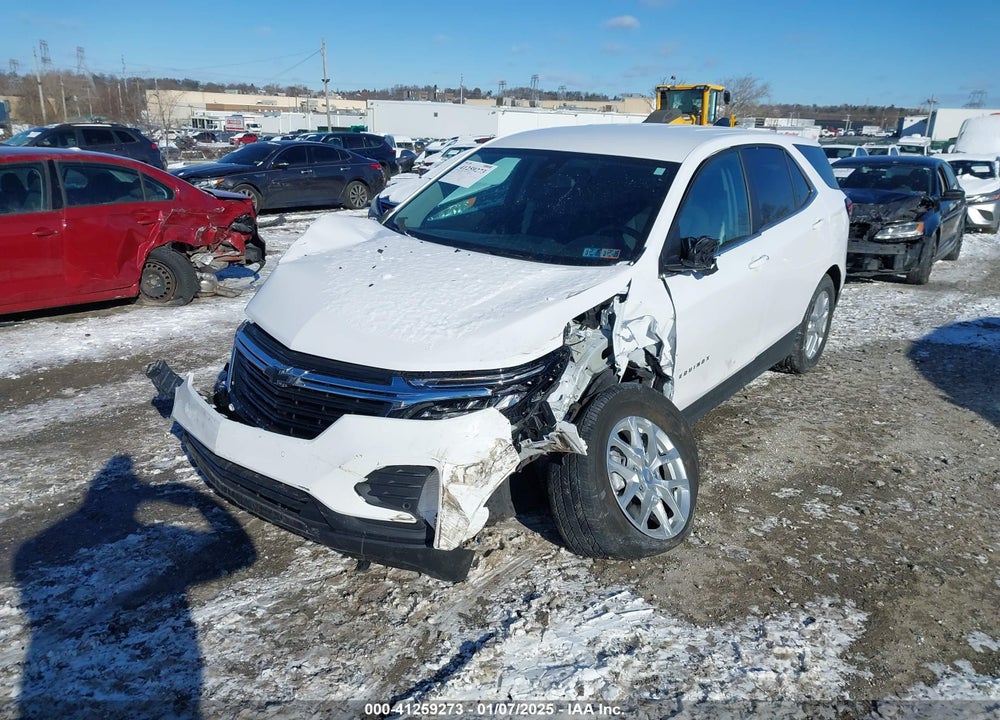 2022 CHEVROLET EQUINOX AWD LT VIN: 3GNAXUEV4NL121370
