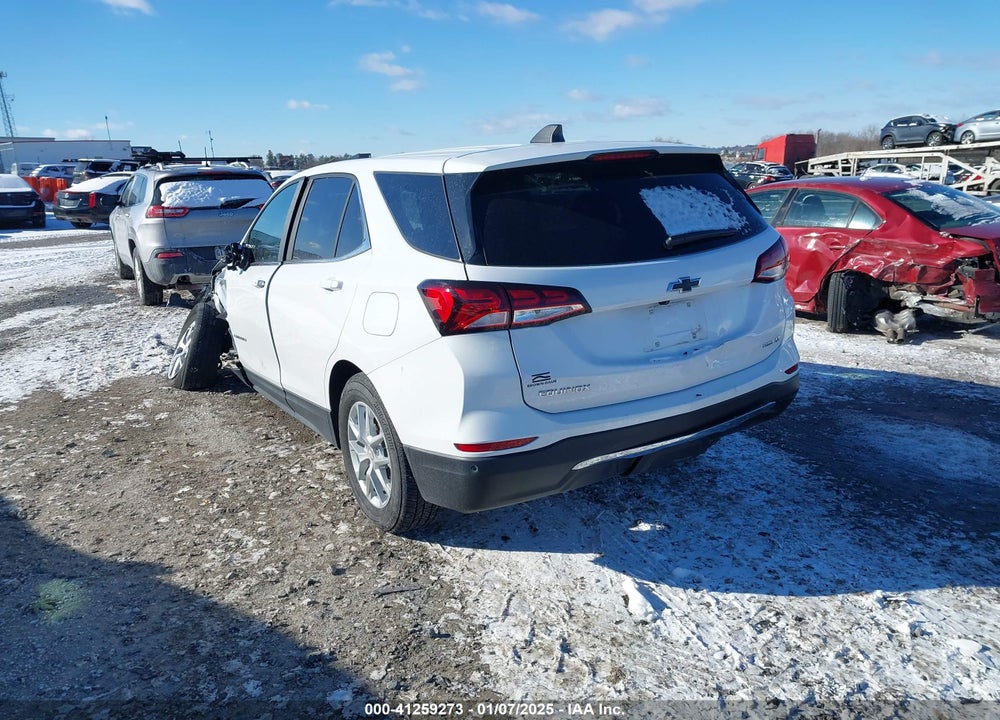 2022 CHEVROLET EQUINOX AWD LT VIN: 3GNAXUEV4NL121370
