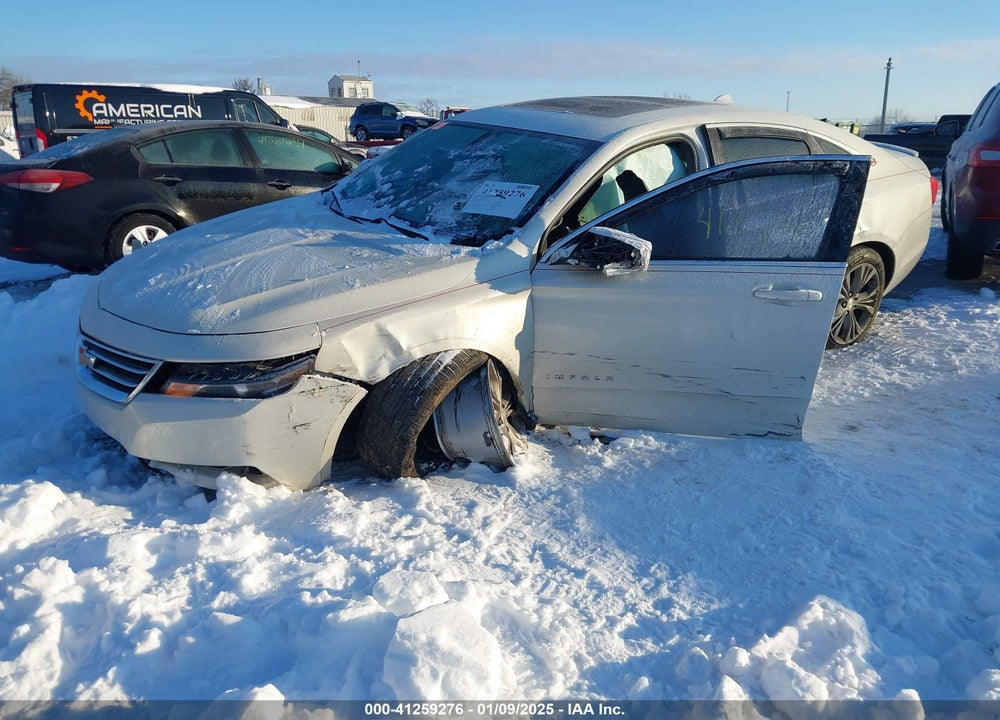 2014 CHEVROLET IMPALA 2LT VIN: 2G1125S3XE9244859