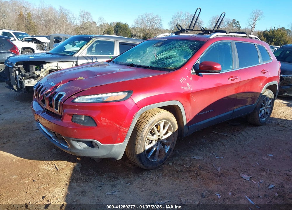 2014 JEEP CHEROKEE LIMITED VIN: 1C4PJLDB3EW113129