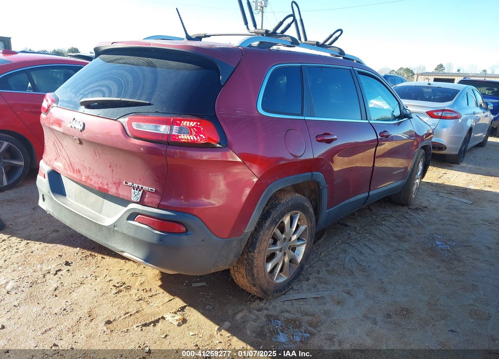 2014 JEEP CHEROKEE LIMITED VIN: 1C4PJLDB3EW113129