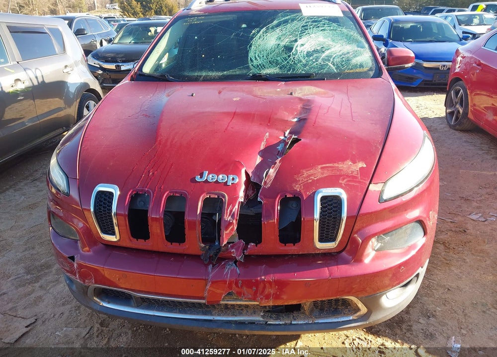 2014 JEEP CHEROKEE LIMITED VIN: 1C4PJLDB3EW113129