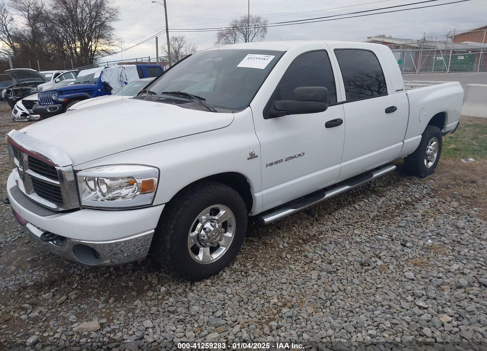 2006 DODGE RAM 2500 SLT VIN: 3D7KR29C36G148628