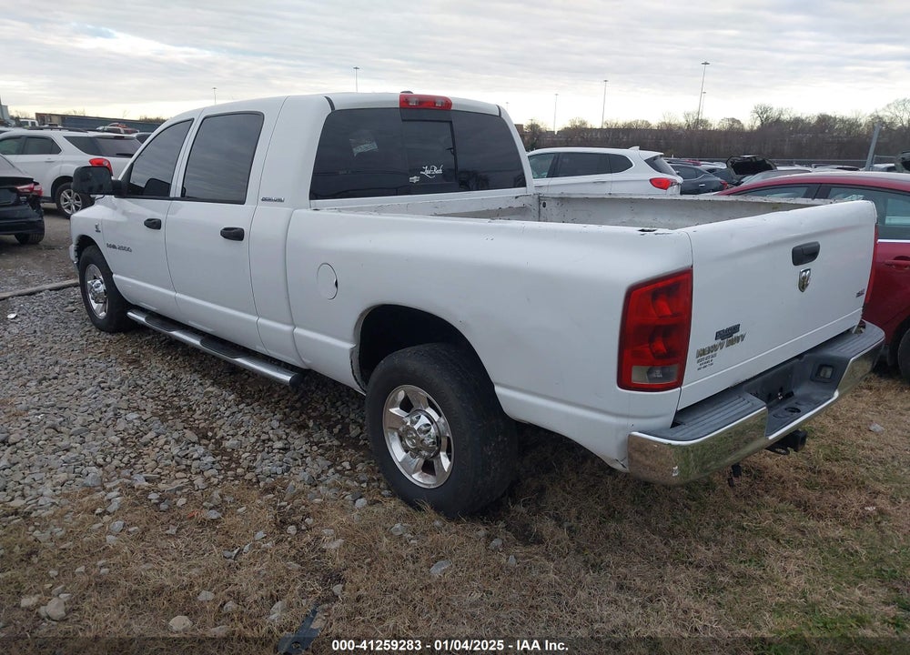 2006 DODGE RAM 2500 SLT VIN: 3D7KR29C36G148628