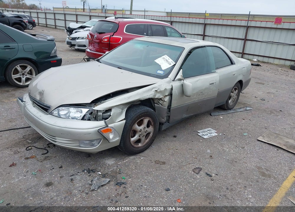 1998 LEXUS ES 300 VIN: JT8BF28G4W0127586