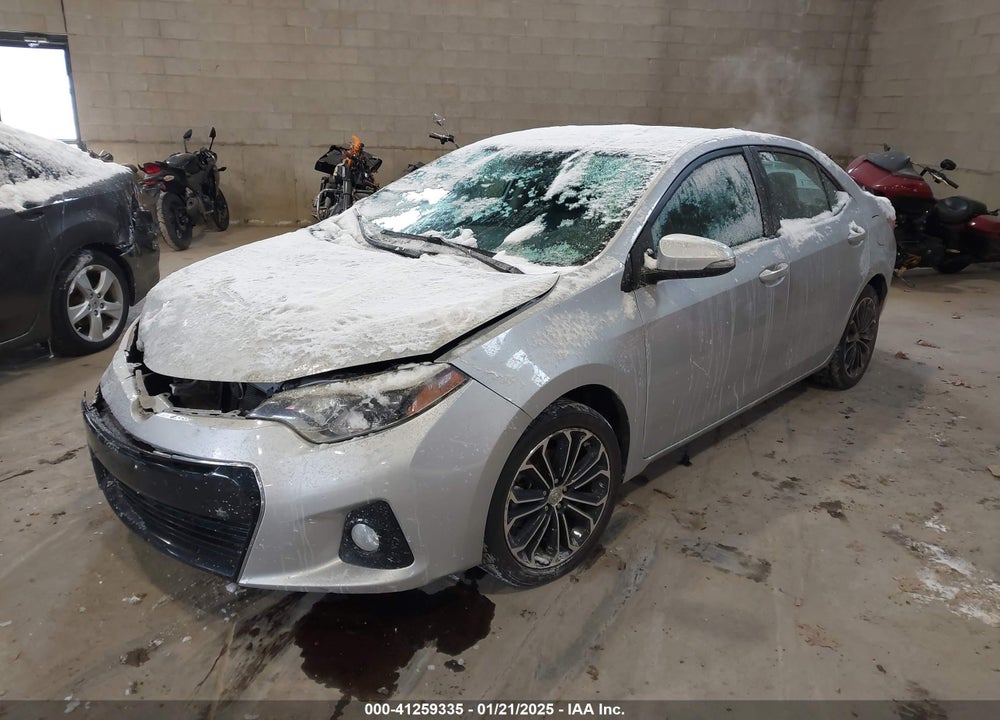 2015 TOYOTA COROLLA S PLUS VIN: 5YFBURHE4FP225926