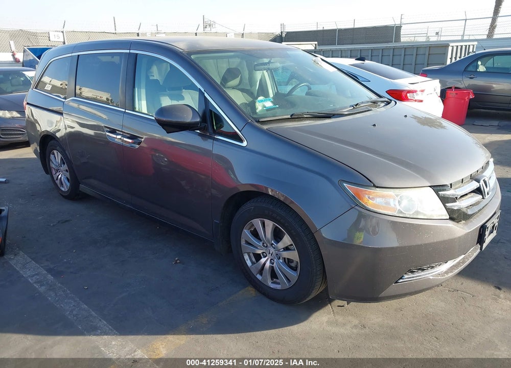2016 HONDA ODYSSEY SE VIN: 5FNRL5H36GB135585