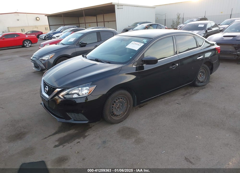2017 NISSAN SENTRA SV VIN: 3N1AB7AP7HL711201