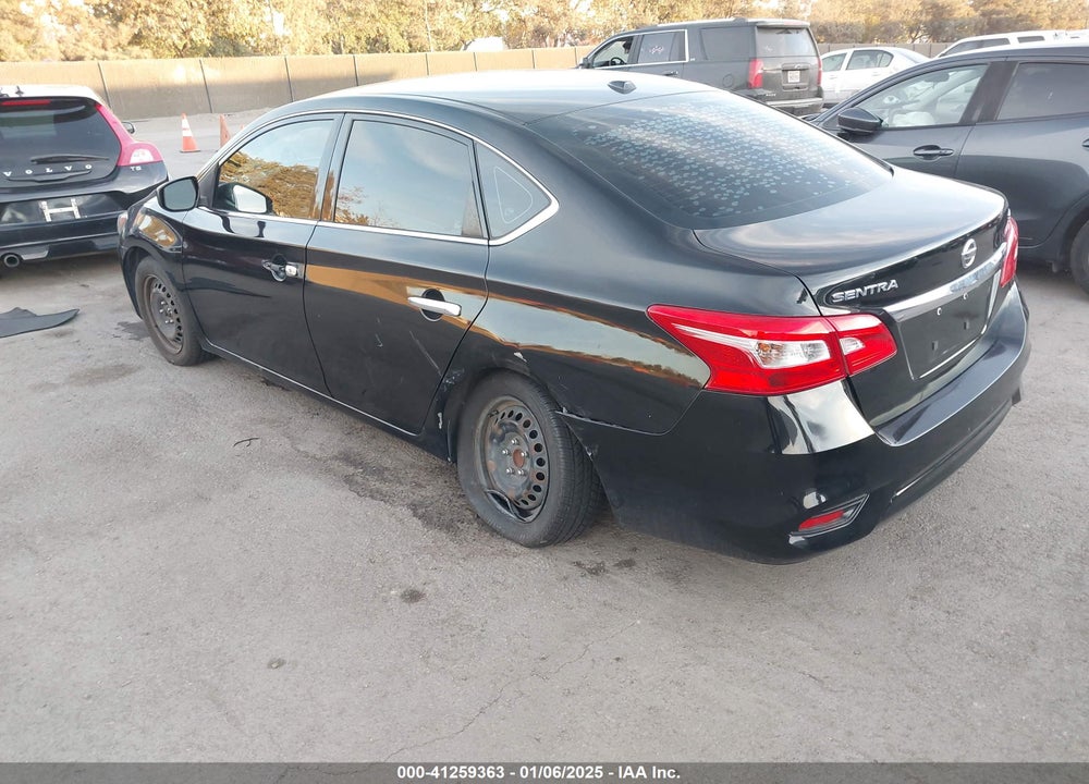 2017 NISSAN SENTRA SV VIN: 3N1AB7AP7HL711201