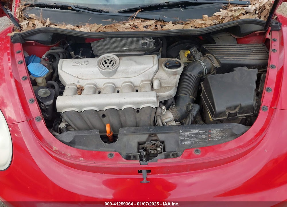 2009 VOLKSWAGEN NEW BEETLE 2.5L VIN: 3VWRF31YX9M406550
