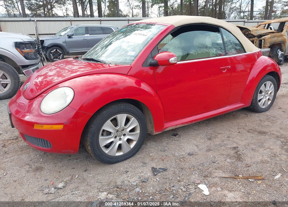 2009 VOLKSWAGEN NEW BEETLE 2.5L VIN: 3VWRF31YX9M406550