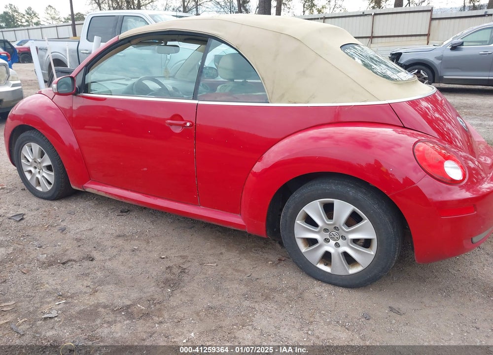 2009 VOLKSWAGEN NEW BEETLE 2.5L VIN: 3VWRF31YX9M406550