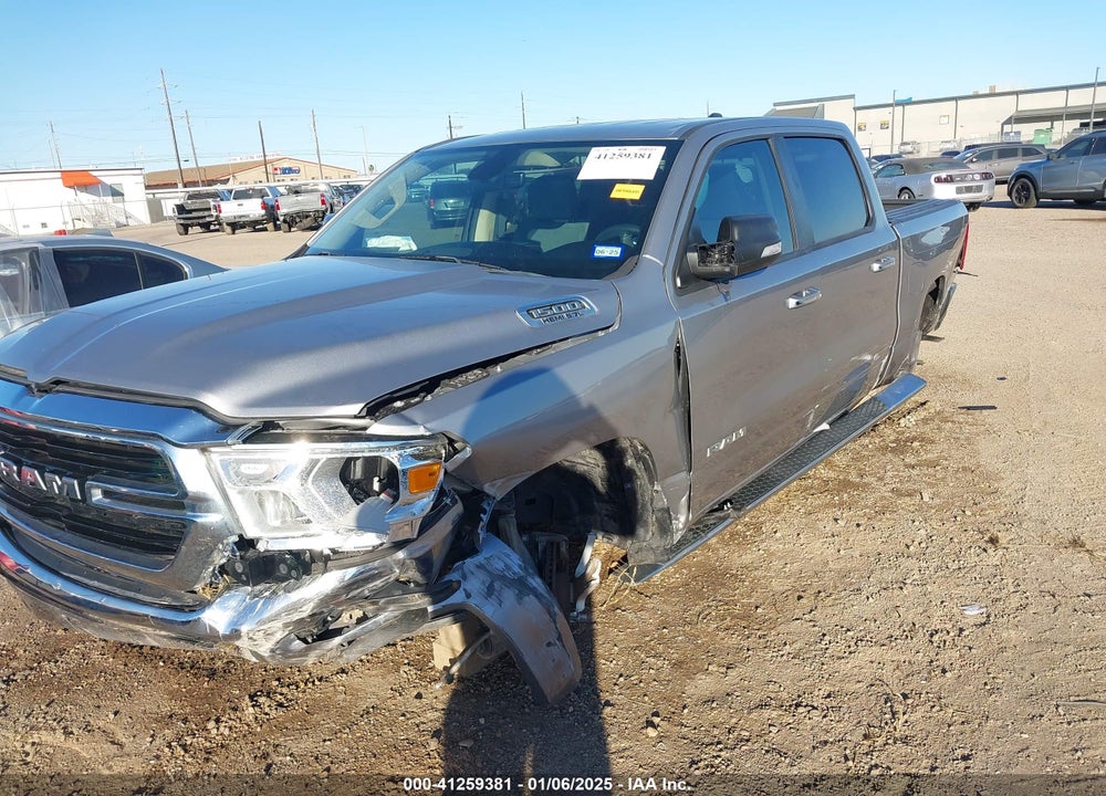 2020 RAM 1500 LONE STAR 4X2 5'7 BOX VIN: 1C6RREFT2LN160536
