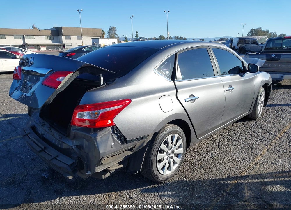 2017 NISSAN SENTRA S VIN: 3N1AB7AP6HY397186