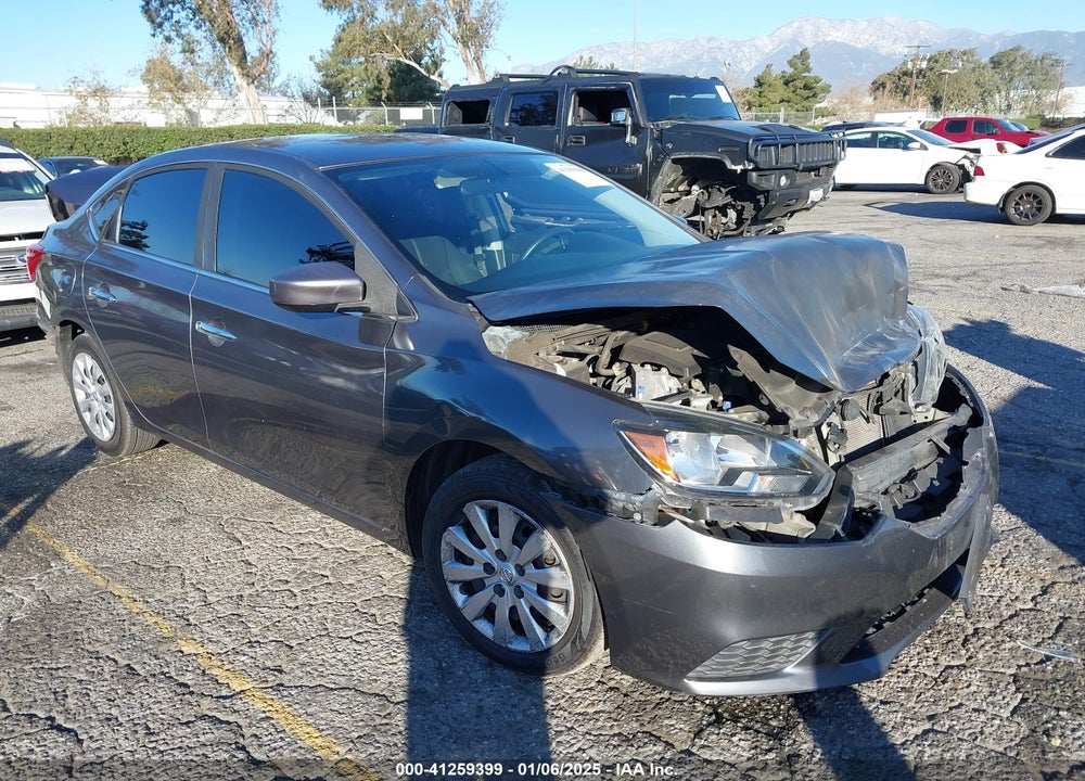 2017 NISSAN SENTRA S VIN: 3N1AB7AP6HY397186