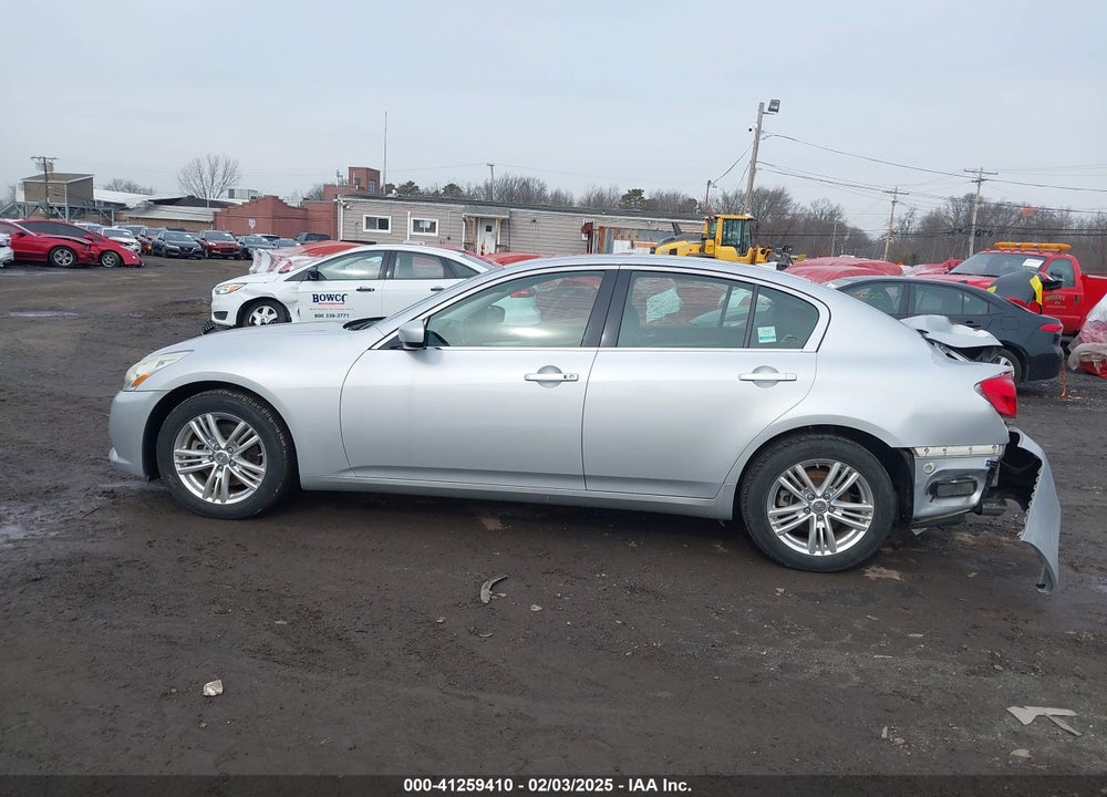 2013 INFINITI G37X VIN: JN1CV6AR3DM358600