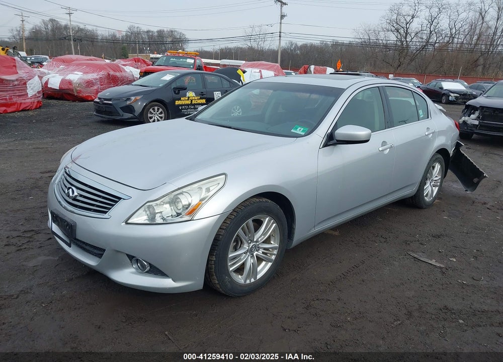2013 INFINITI G37X VIN: JN1CV6AR3DM358600