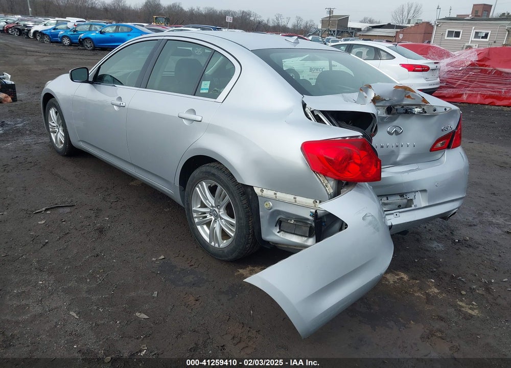 2013 INFINITI G37X VIN: JN1CV6AR3DM358600