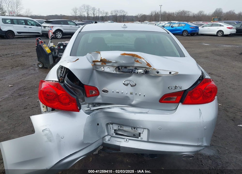 2013 INFINITI G37X VIN: JN1CV6AR3DM358600