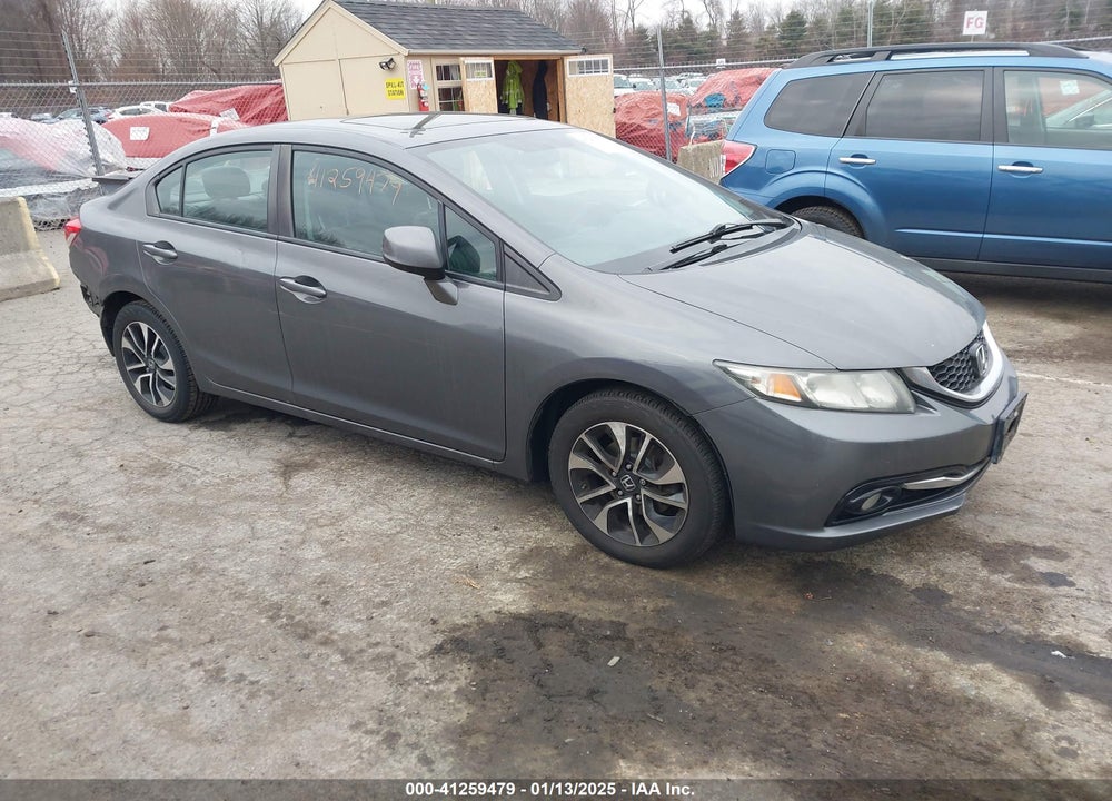 2013 HONDA CIVIC EX-L VIN: 2HGFB2F98DH522206