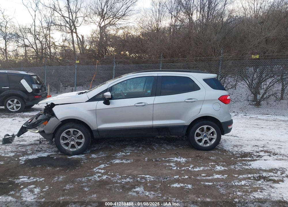 2018 FORD ECOSPORT SE VIN: MAJ6P1UL9JC210845