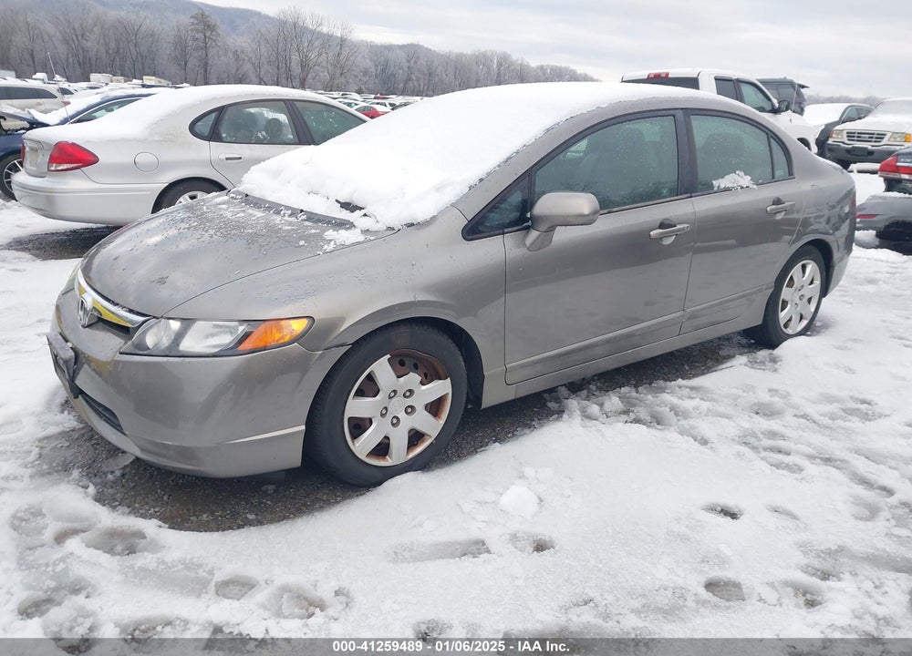 2006 HONDA CIVIC LX VIN: 1HGFA16596L153906