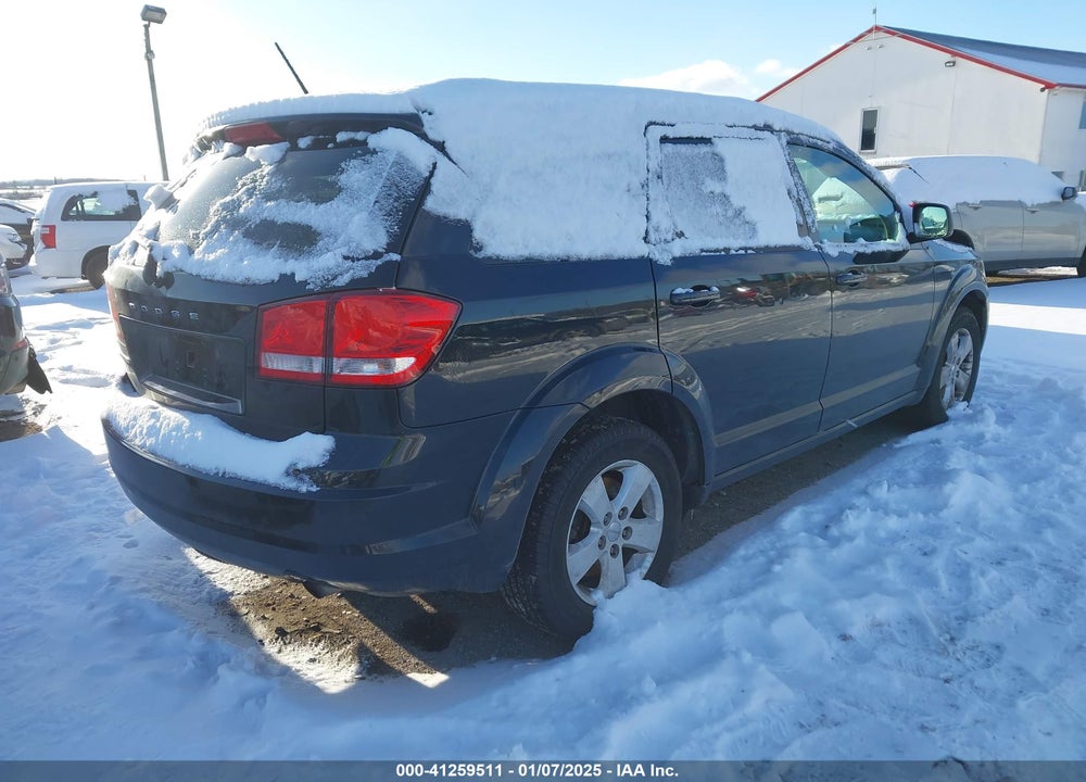 2013 DODGE JOURNEY SE VIN: 3C4PDCAB9DT631147