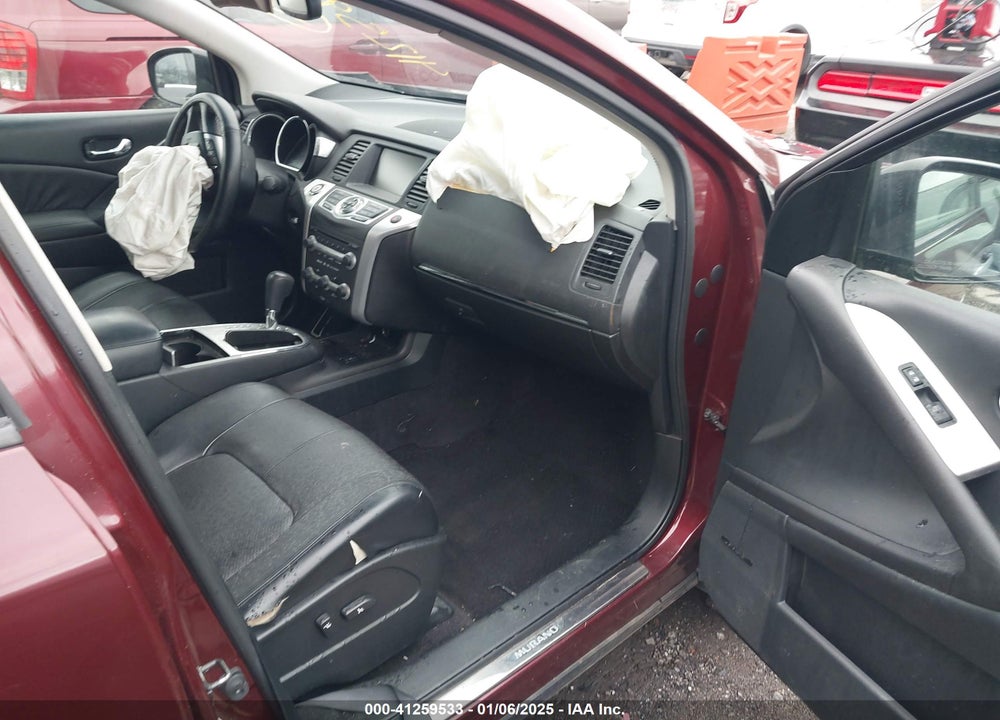 2009 NISSAN MURANO SL VIN: JN8AZ18UX9W008239