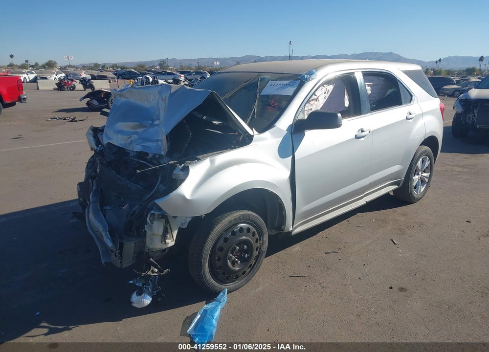 2013 CHEVROLET EQUINOX LS VIN: 2GNALBEK8D6326313