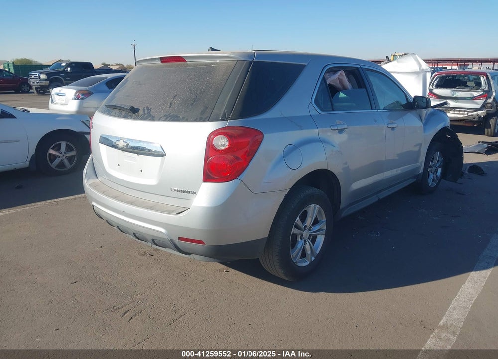 2013 CHEVROLET EQUINOX LS VIN: 2GNALBEK8D6326313