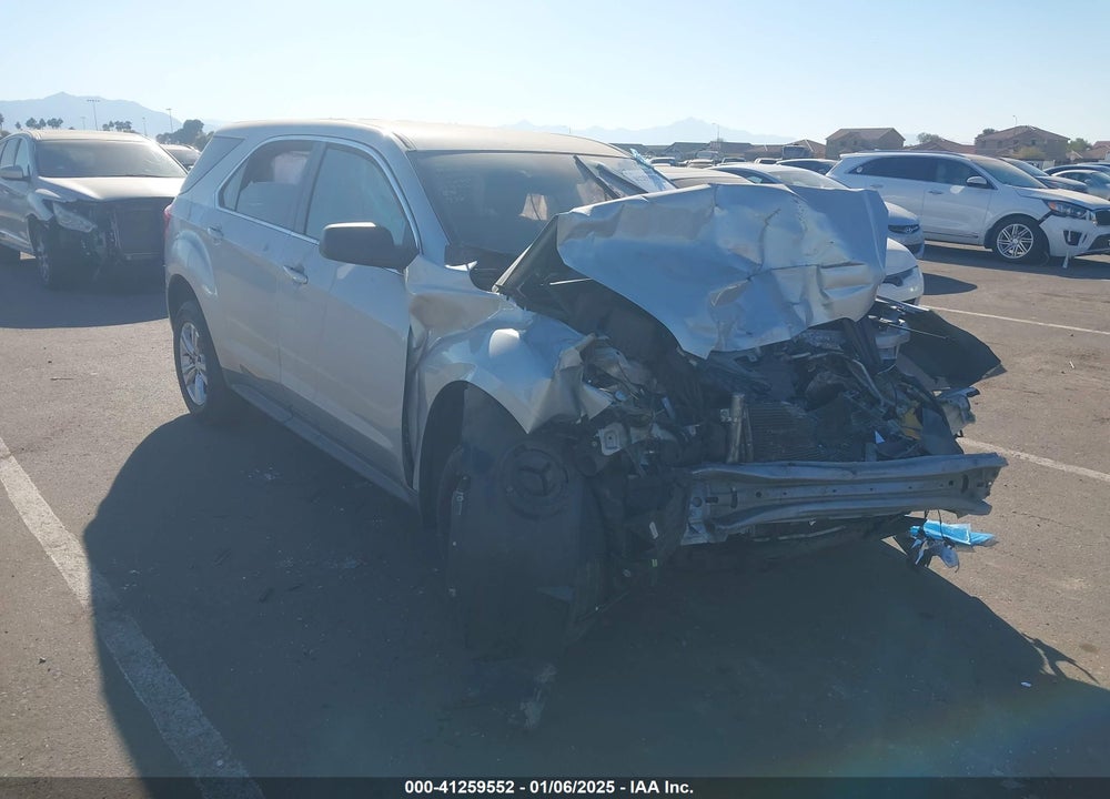2013 CHEVROLET EQUINOX LS VIN: 2GNALBEK8D6326313