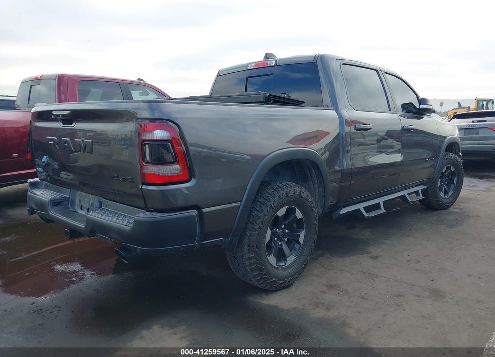 2019 RAM 1500 REBEL 4X4 5'7 BOX VIN: 1C6SRFLT6KN722948