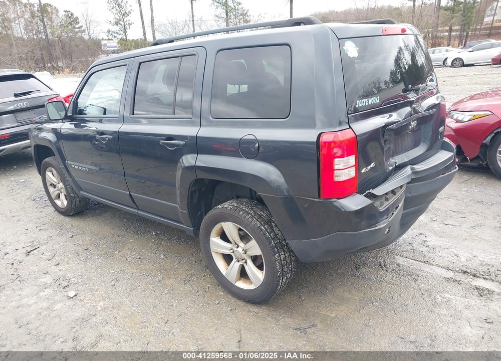 2014 JEEP PATRIOT LATITUDE VIN: 1C4NJRFB8ED759947