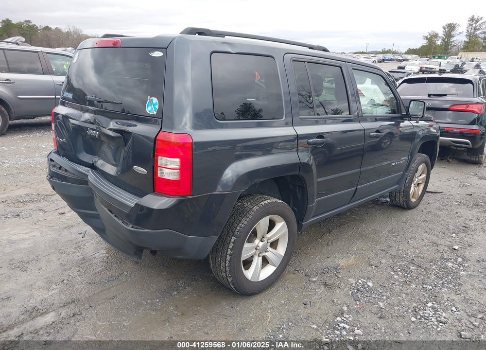 2014 JEEP PATRIOT LATITUDE VIN: 1C4NJRFB8ED759947