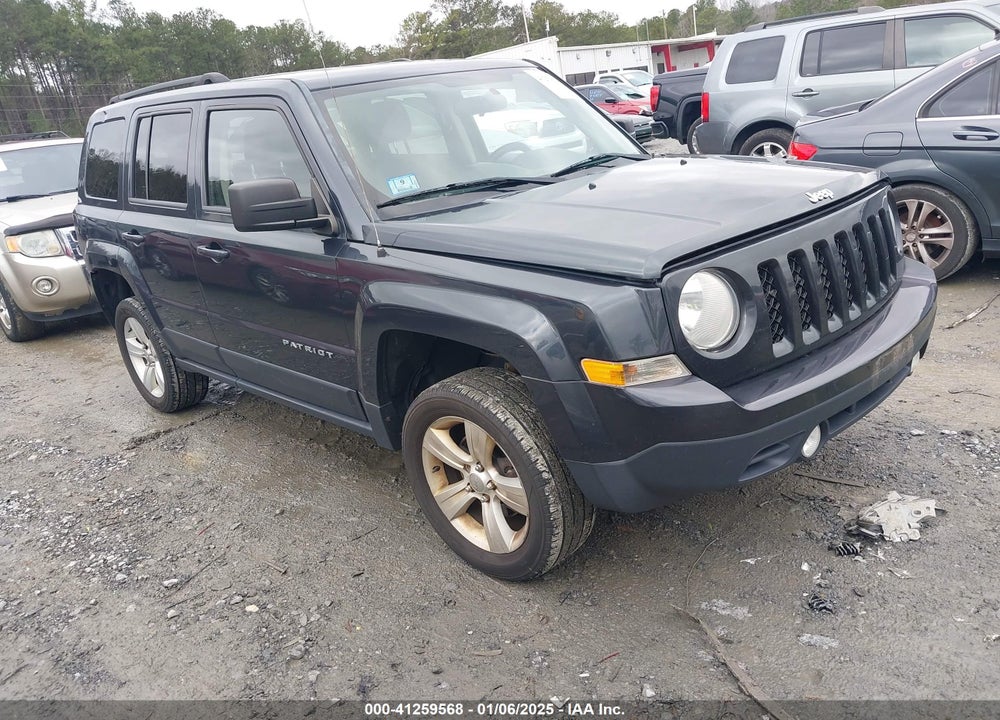 2014 JEEP PATRIOT LATITUDE VIN: 1C4NJRFB8ED759947