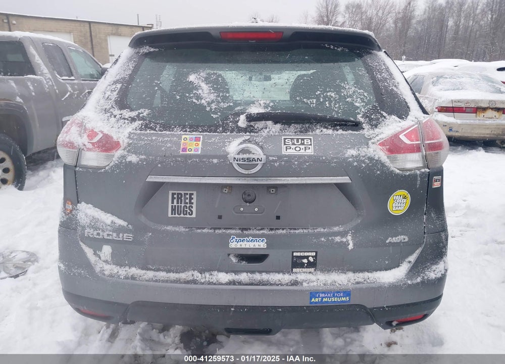 2016 NISSAN ROGUE S/SL/SV VIN: 5N1AT2MV4GC748123