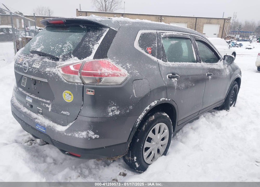 2016 NISSAN ROGUE S/SL/SV VIN: 5N1AT2MV4GC748123