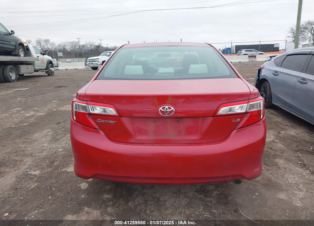 2012 TOYOTA CAMRY LE VIN: 4T4BF1FK5CR173064