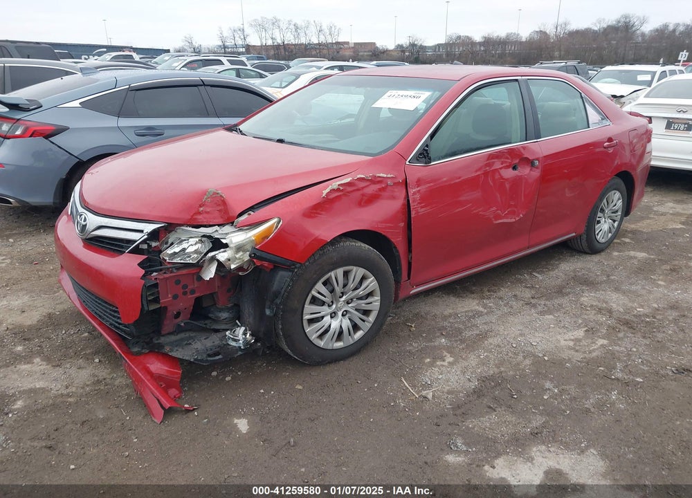 2012 TOYOTA CAMRY LE VIN: 4T4BF1FK5CR173064