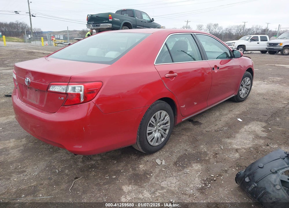 2012 TOYOTA CAMRY LE VIN: 4T4BF1FK5CR173064