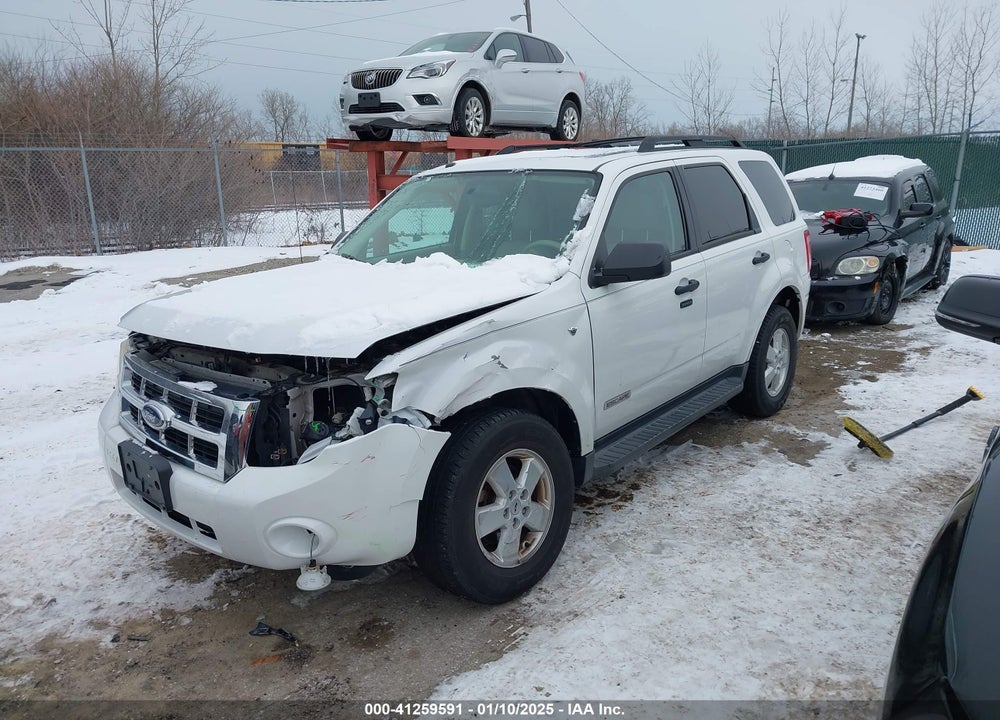 2008 FORD ESCAPE XLT VIN: 1FMCU93158KD57633