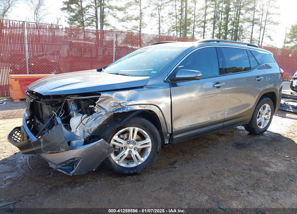 2020 GMC TERRAIN FWD SLE VIN: 3GKALMEV2LL346747
