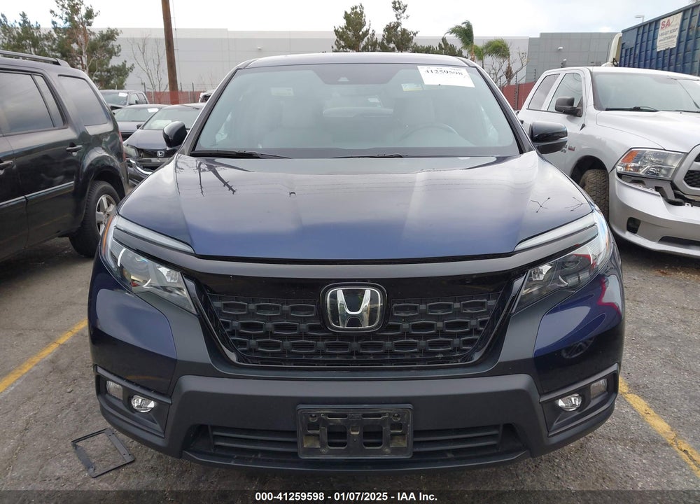 2021 HONDA PASSPORT 2WD EX-L VIN: 5FNYF7H5XMB005062