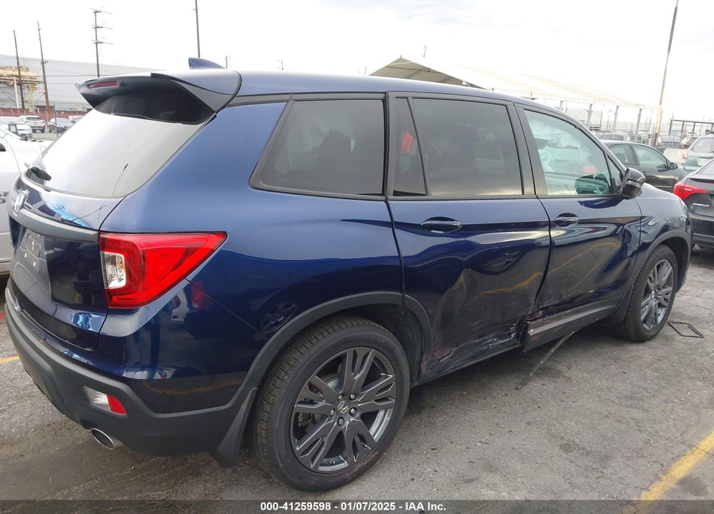 2021 HONDA PASSPORT 2WD EX-L VIN: 5FNYF7H5XMB005062