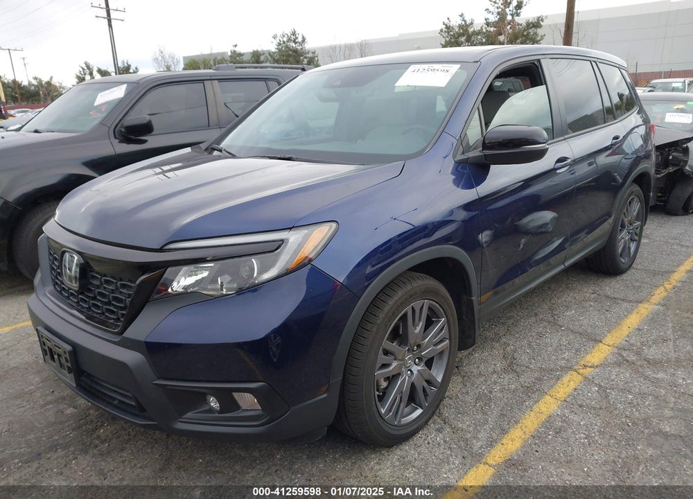 2021 HONDA PASSPORT 2WD EX-L VIN: 5FNYF7H5XMB005062