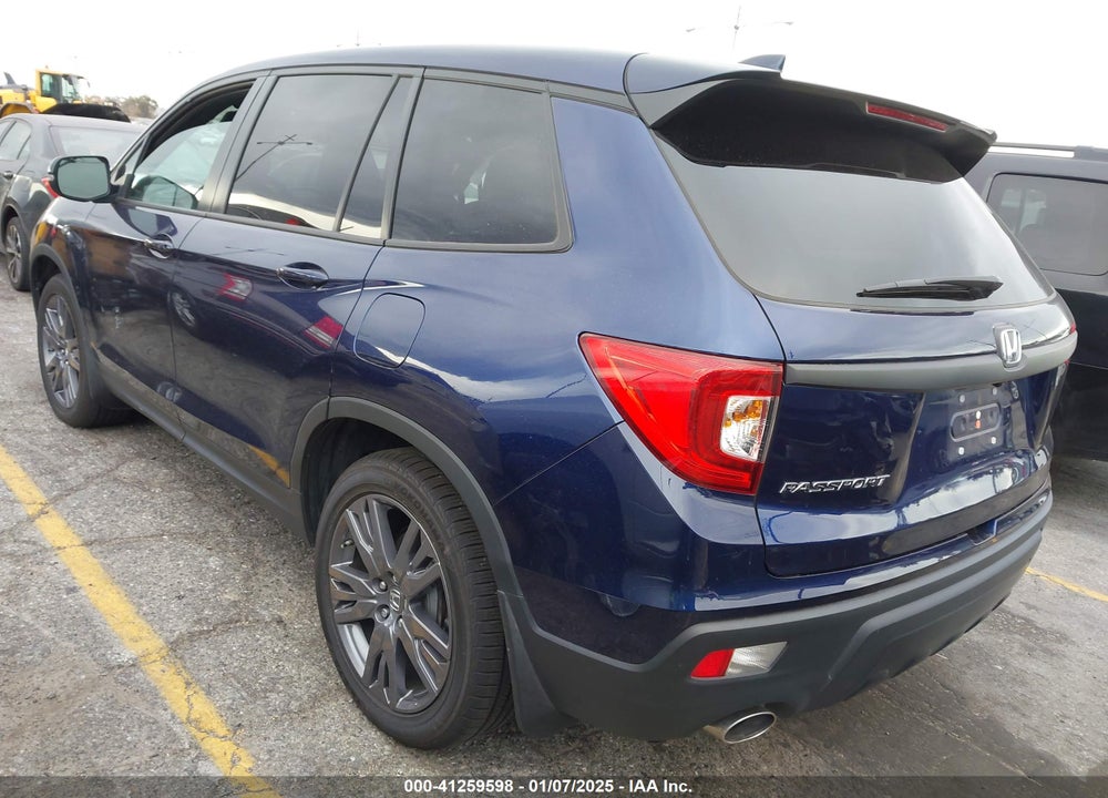 2021 HONDA PASSPORT 2WD EX-L VIN: 5FNYF7H5XMB005062