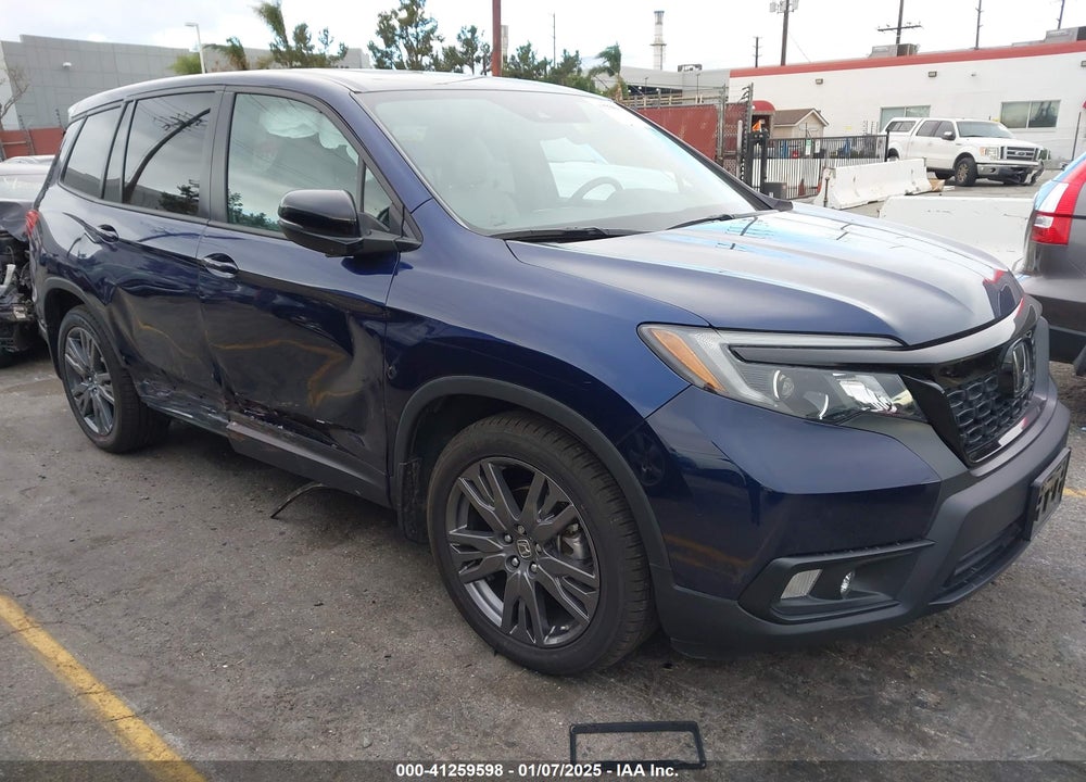 2021 HONDA PASSPORT 2WD EX-L VIN: 5FNYF7H5XMB005062