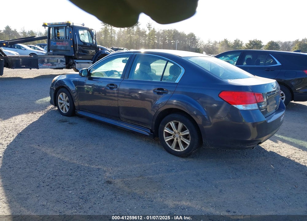 2010 SUBARU LEGACY 2.5I PREMIUM VIN: 4S3BMAG67A1217599