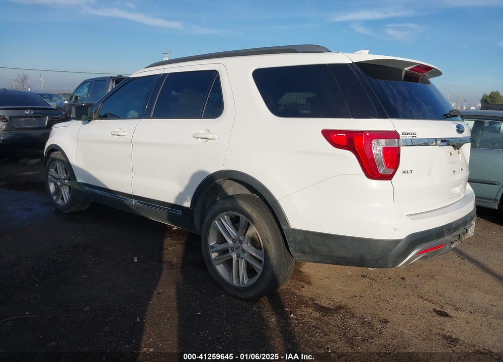 2016 FORD EXPLORER XLT VIN: 1FM5K8D83GGC34838