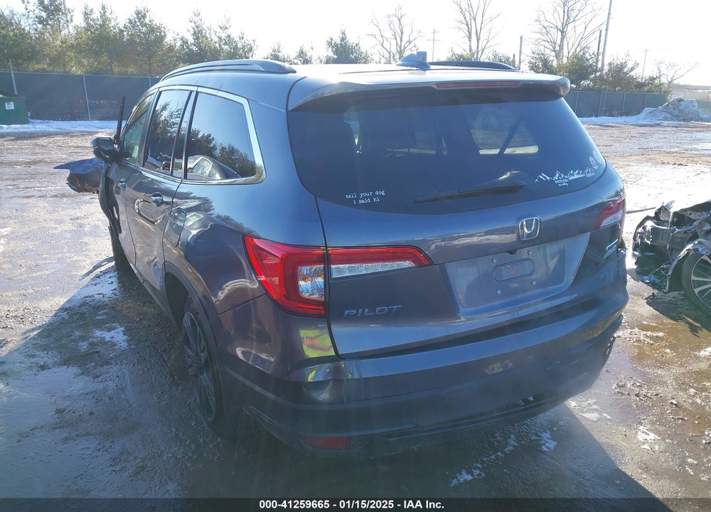 2022 HONDA PILOT AWD SPECIAL EDITION VIN: 5FNYF6H24NB080714